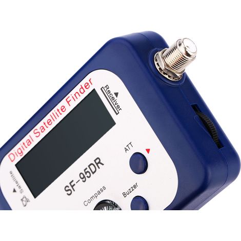 Détecteur de Signal Satellite LCD avec Boussole pour Antenne Parabolique