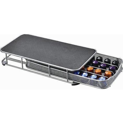 Coffee capsule storage box, creative artistic shelf made of cross-border iron, can store 40 pieces (1/5)