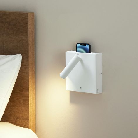 Éclairage LED recharge smartphone et liseuse - Lancaster