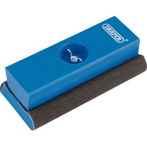 Mini bloc de ponçage  Outil pratique  Ponceuse murale  Outils de façonnage du bois, du grain et du plâtre  Papier abrasif en carbure de silicium 120 g  17163
