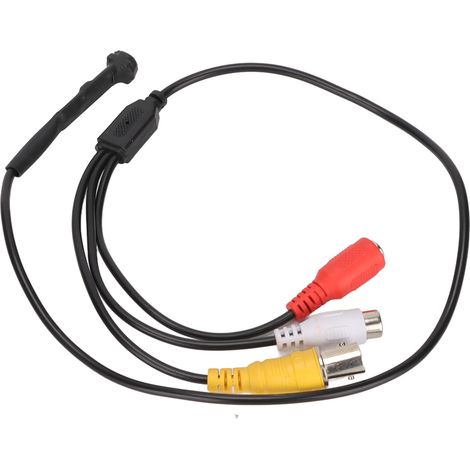 Mini-Sicherheitskamera, 1000 TVL HD, 90°-Winkel, PAL-Format, kabelgebundene Überwachungskamera für Laptops, Notebooks und Fernseher (1/5)