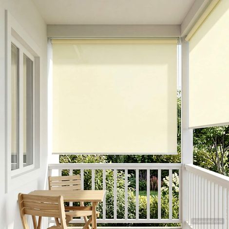 Persiana enrollable exterior con protección UV Crema (1/5)