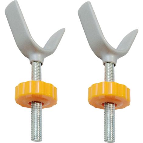 Fence Post Y Bolts, Adjustable High Strength Bolts, Reusable Stainless Steel Hardware, Sturdy Gates, Staircases, Weather-Resistant, Ideal for Room Entrances (1/5)