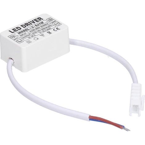 Alimentation LED 300 mA 9-18 V CC, format compact, installation facile, bonne dissipation thermique. (1/5)