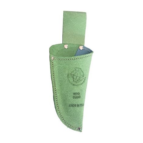 FODERO FORBICE POTA RIVETTATO PREMIUM  CUOIO CM 10X28