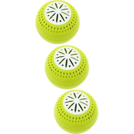 Boule désodorisante pour réfrigérateur, absorbant l'humidité et éliminant les odeurs, idéale pour la cuisine et la maison. (1/5)