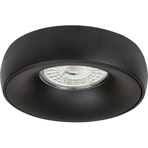 Spot plafond moderne noir rond Ø10 GU10 Luiza Rabalux (1/5)