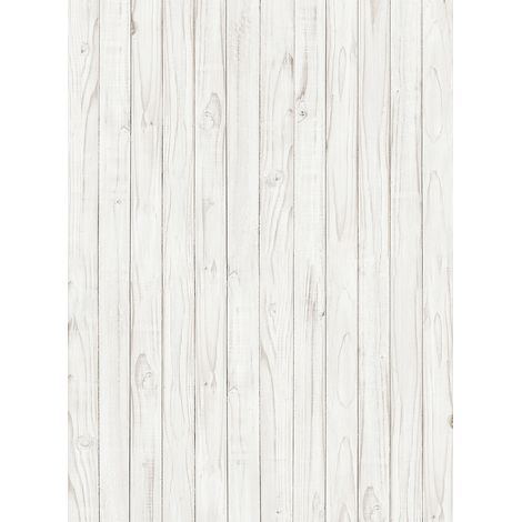 Papier peint panoramique imitation bois | Tapisserie panoramique rustique pour chambre | Papier peint panoramique aspect bois clair - 192 X 260 cm (4 pièces) (1/2)