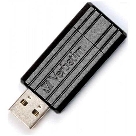 Verbatim PinStripe 4GB USB-Stick USB Typ-A 2.0 Schwarz