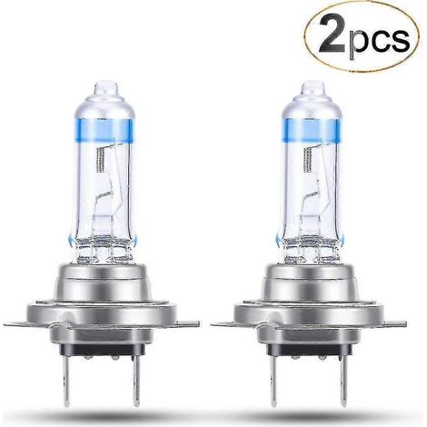2 ampoules xénon H7 12 V 70 W ultra-lumineuses, ampoules de phares de voiture et moto, nouvelle version, feux de croisement, lampe halogène pour véhicule (1/5)