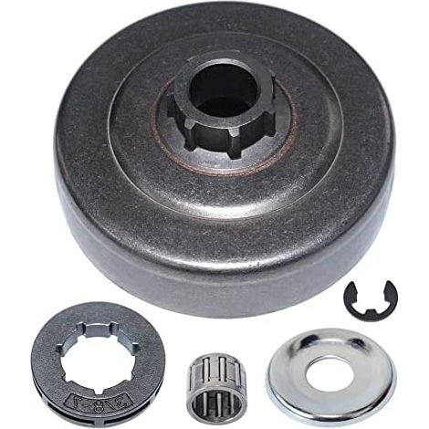 3/8 Zoll 7T Kupplungstrommel Kettenrad Nadellager E-Clip Kit, für Stihl 021 023 025 Ms210 Ms230 Ms250 Kettensäge, /