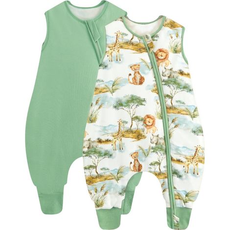 Gigoteuse Pieds 1,5 TOG Foret Verte 6-18 Mois (1/5)