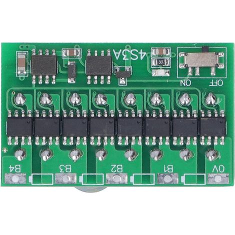 Aktiver Batteriebalancer 4S 3A Ruhestrom Hochpräzise Aktivbalancerplatine für ternäre Lithiumbatterien
