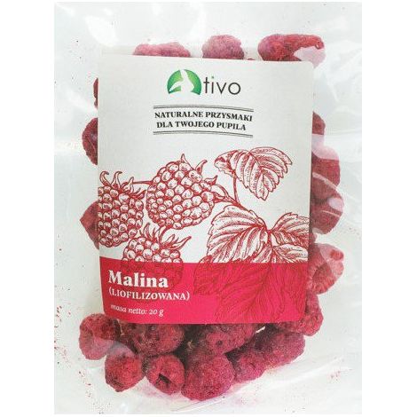 Tivo Gefriergetrocknete Himbeeren 20 g - Gefriergetrocknete Himbeeren 20 g