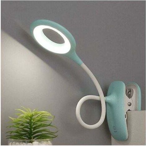Lampe de lecture à clip Led Lampe de table de protection des yeux à intensité variable (1/4)