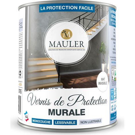 Vernis de protection incolore pour bois brut intérieur et extérieur – Résistant aux chocs et UV – Application facile en 2-3 couches – Qualité air A+ – 1919 By Mauler