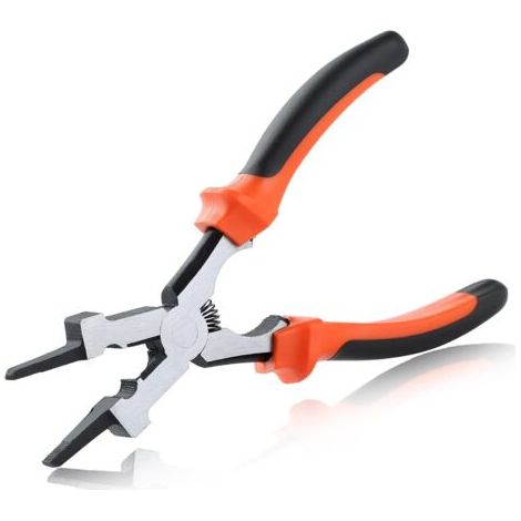 pinces à souder MIG multi-fonctions pinces à souder MIG nettoyeur de buse MIG marteau de laitier coupeur de fil limes à racler pour racler éclaboussure préhension fil d’étirage pour soudage (1/5)