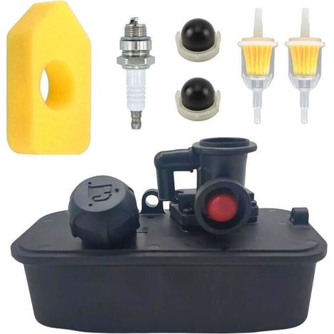 494406 Réservoir de carburant 795477 compatible avec Briggs & Stratton 498809 498809A 795469 794147 699660 (1/4)