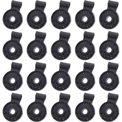 Clips pour filets d'ombrage, clips en plastique pour toiles d'ombrage, clips pour tissus de serre, accessoires pour tissus (1/4)