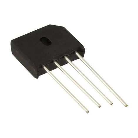 Vishay KBU4G-E4/51 Pont redresseur KBU 400 V 4 A Monophasé (1/2)