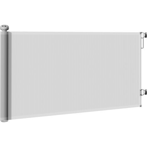 Retractable Stair Gate Extends Up to 180 cm Wide, Dog Gate  Doorways, Stairways, Hallways, Grey (1/5)