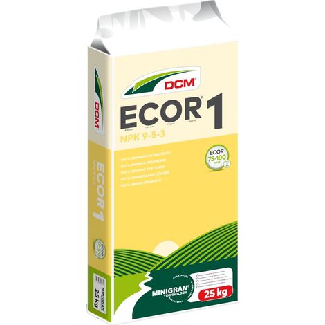 Cuxin DCM ECOR® 1 NPK 9-5-3 Dünger 25 kg organisch