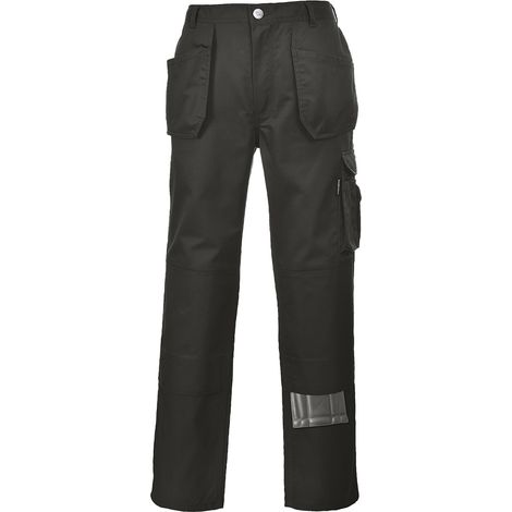 Pantalón Slate Holster: Robustez y Estilo para Profesionales - Negro Altos - Talla M