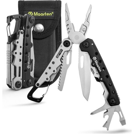 Maarten Multitool 11in1 Faltbares Edelstahl Zange Multi-Tool mit Scheide (1/5)
