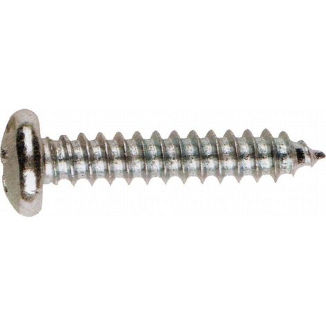 (3,9X22) TORNILLO ROSCA CHAPA CON CABEZA ALOMADA Y HUELLA PH CINCADO. HUELLA PH(100U) - INDEX