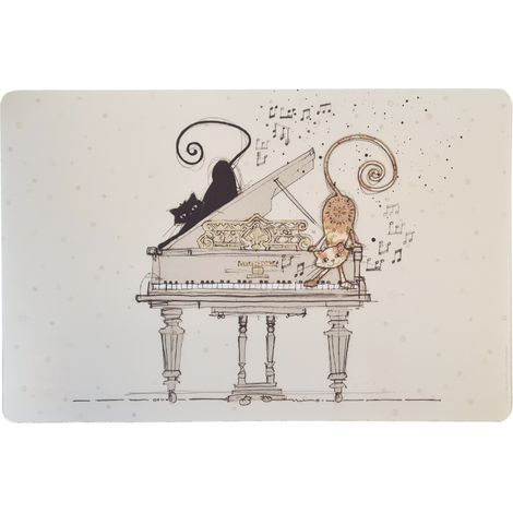 Set de table Chats sur le piano 43 cm (1/2)