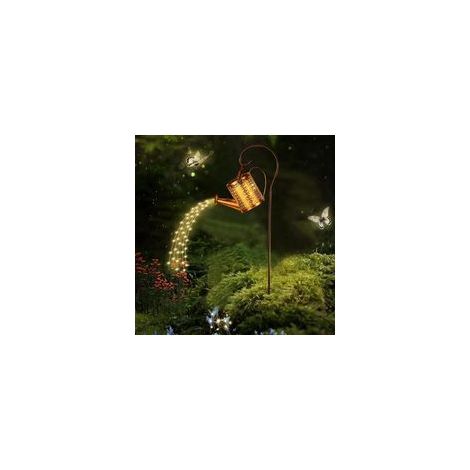 (Arrosoir) lampe solaire exterieur, Extérieur Arrosoir Solaire avec support,lumiere solaire exterieur Décor Cour, Pelouse, Patio (1/5)