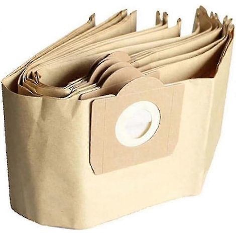 Sacs pour aspirateur Karcher Wd3, lot de 5 sacs droits pour aspirateur Karcher Wd3, Wd 3 Premium, Wd3200, Wd3500p, A2204, A2534, S (FMY)-AquaForge (1/5)