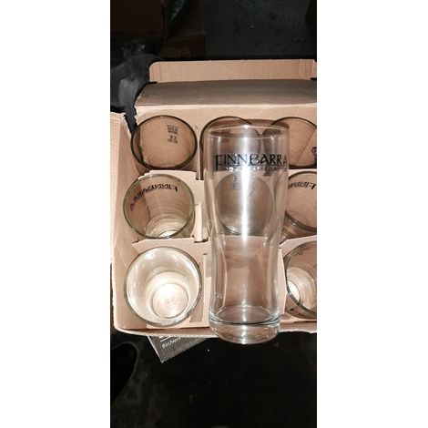 Lot de 6 verres Finnbarra - 25 cl - Verres à cidre neufs