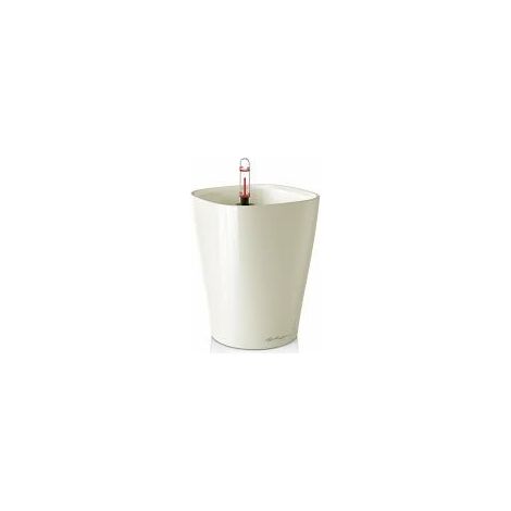 LECHUZA® Pflanzgefäße DELTINI Scarlet rot hochglänzend All-in-One (1/3)