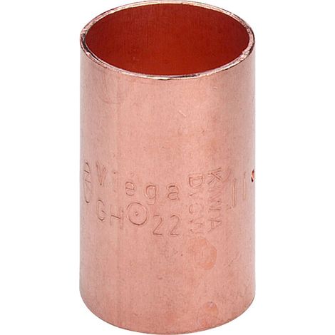 Manicotto con battente rame ø12 mm estremità a saldare femmina FF 100872 (1/3)