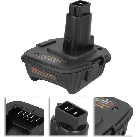 Adaptateur convertisseur DCA1820 pour batterie au lithium 20 V DCB200 DCB201 DCB203 DCB204 DCB205 DCB206 (1/5)