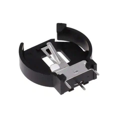Porte-pile 1 x RS PRO 2032 Battery, raccordement Traversant ( Prix pour 1 )