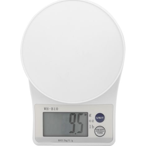 Balance électronique numérique LCD 3 kg x 0,1 g pour peser les fruits et les petits aliments