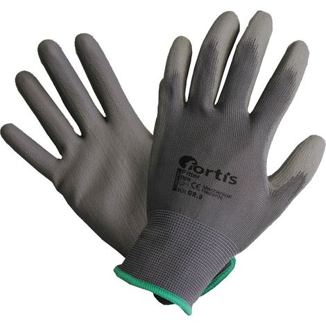 Gant Fitter PU/Nylon, taille 9, gris (1/4)