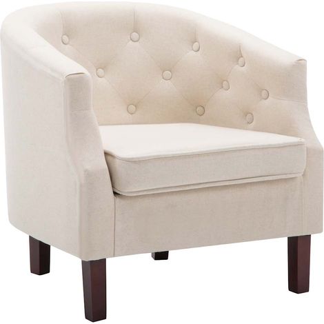 Maison Exclusive - Poltrona Beige in Tessuto