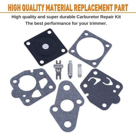 Kit de Réparation Membrane pour Carburateur Débroussailleuse Kawasaki TD24 TD25 TD33 TD40 TD48 TG20 TG24 TG25 TG33