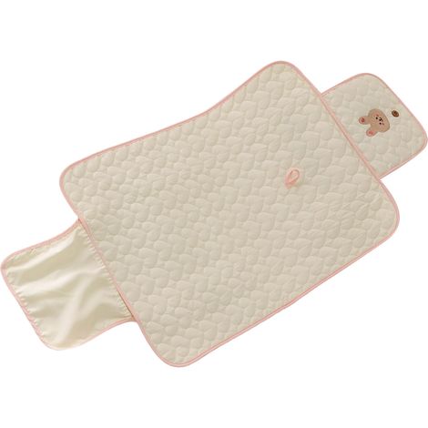 Almohadilla Para Cambiar Pañales - Plegable 50 x 70 cm - Impermeable - Con Bolsa De Transporte - 1 Unidad (1/5)