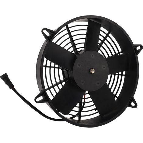 Ventilateur de refroidissement de climatiseur 305 mm 24 V 160 W CA, ensemble ventilateur de radiateur de condenseur électrique pour bus et camions (1/5)