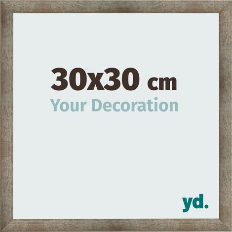yd. - Cadre photo 30x30 - Metal Vintage - MDF - Bologna