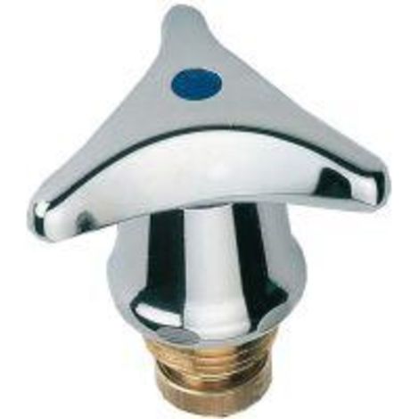Tete robinet sanitaire rouge 1/2" (1/2)