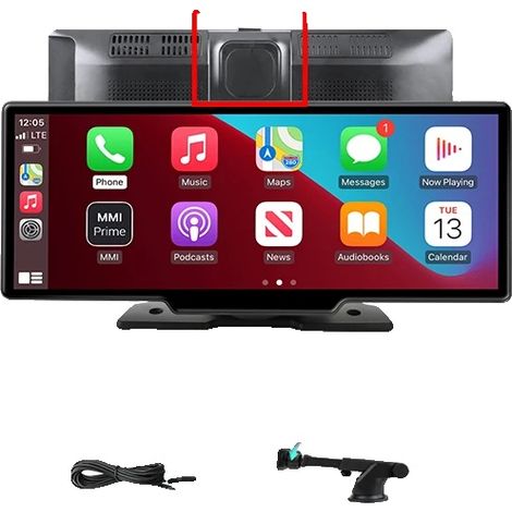Dashcam, telecamera frontale 4K, funzionalità a doppia lente, nessuna telecamera, nessun DVR (1/2)