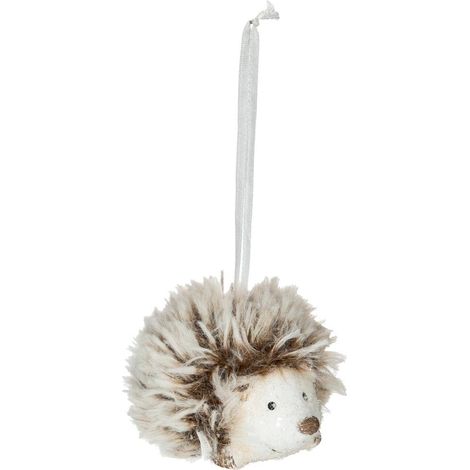Ceramica animale + pelliccia H8 - Riccio - Feeric lights & christmas (1/4)