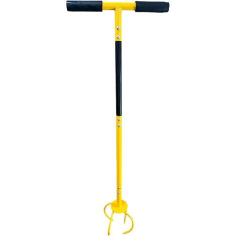 Ameublisseur de sol manuel pour jardin Manche T ergonomique, démontable (1250g) (1/4)