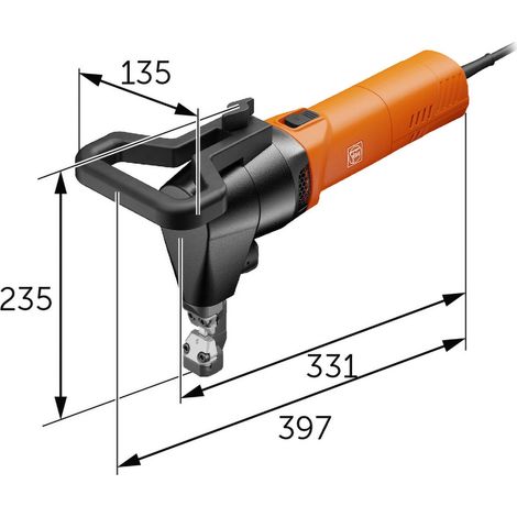 Fein Knabber BLK 5.0 E inkl. Zubehör im Koffer - 72324761000