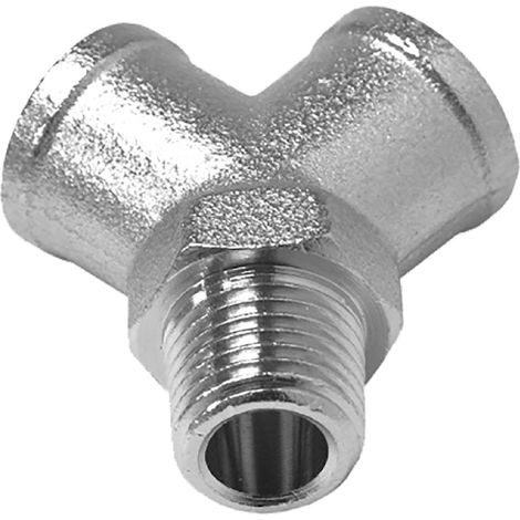 1PZ RACCORDO DEVIAZIONE A Y MASCHIO CENTRALE 3/8M - 3/8F